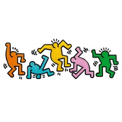 LEGO ART 31216 Keith Haring – Figure danzanti