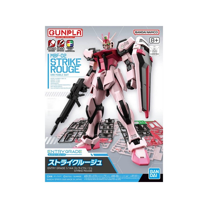 Bandai Gunpla - Gundam MBF-02 Strike Rouge EG Bandai Gunpla - Gundam MBF-02 Strike Rouge EG
