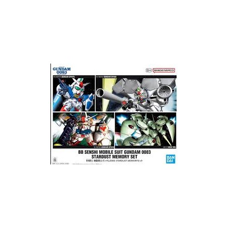 Bandai Model Kit Gundam 0083 Stardust Memory Set