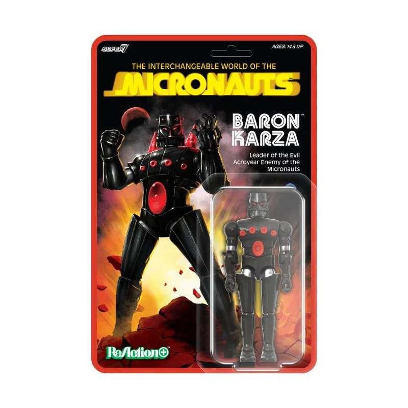 Super 7 - Micronauti - Baron Karza - Reaction + Super 7 - Micronauti - Baron Karza - Reaction +
