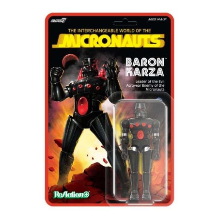 Super 7 - Micronauti - Baron Karza - Reaction +