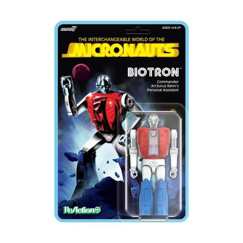 Super 7 - Micronauti - Biotron - Reaction + Super 7 - Micronauti - Biotron - Reaction +