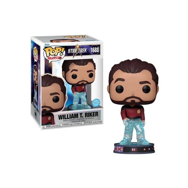 Pop Television Plus - Star Trek Transporter - William T. Riker 1688 Pop Television Plus - Star Trek Transporter - William T. Riker 1688