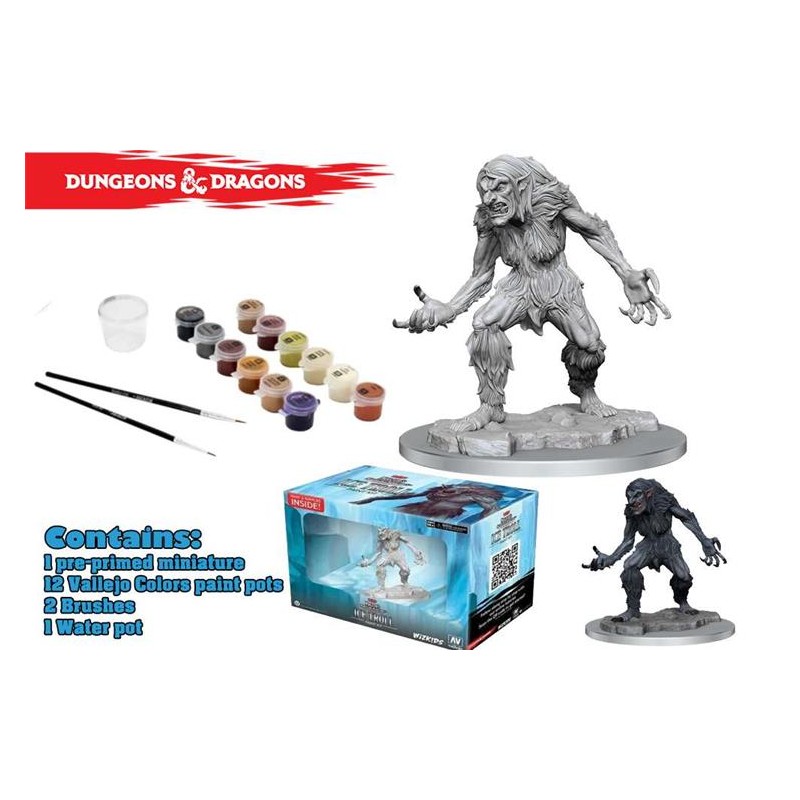 Wizkids - D&D Nolzur's Miniature Paint Kit Ice Troll Xl Wizkids - D&D Nolzur's Miniature Paint Kit Ice Troll Xl