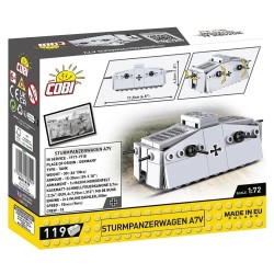 Cobi - Historical Collection - World War II 3094 Sturmpanzerwagen A7V 1:72