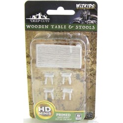 Wizkids - Wooden Table & Stools