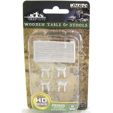 Wizkids - Wooden Table & Stools