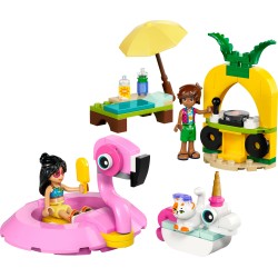 LEGO Friends 42658 Pool Party con unicorno e fenicottero