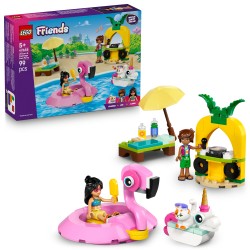 LEGO Friends 42658 Pool Party con unicorno e fenicottero