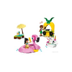 LEGO Friends 42658 Pool Party con unicorno e fenicottero