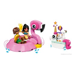 LEGO Friends 42658 Pool Party con unicorno e fenicottero