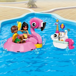 LEGO Friends 42658 Pool Party con unicorno e fenicottero