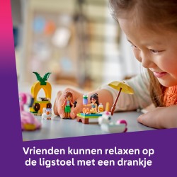 Zwembadfeestje met flamingo en eenhoorn