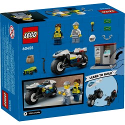 LEGO City 60455 Inseguimento della moto della Polizia