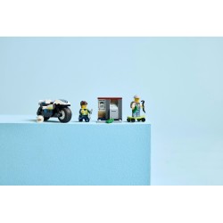 LEGO City 60455 Inseguimento della moto della Polizia
