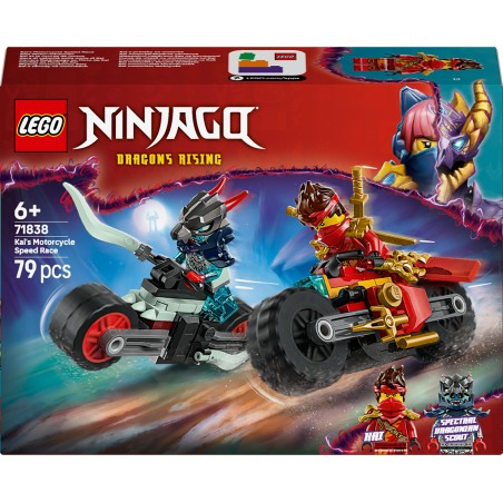 LEGO Ninjago 71838 Gara di velocità sulla moto di Kai