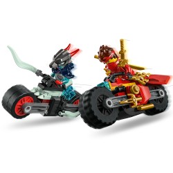 LEGO Ninjago 71838 Gara di velocità sulla moto di Kai