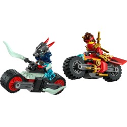 LEGO Ninjago 71838 Gara di velocità sulla moto di Kai