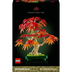 LEGO Botanicals 10348 Bonsai di acero rosso giapponese