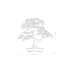 LEGO Botanicals 10348 Bonsai di acero rosso giapponese