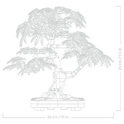 LEGO Botanicals 10348 Bonsai di acero rosso giapponese