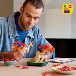LEGO Botanicals 10348 Bonsai di acero rosso giapponese