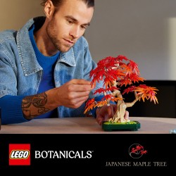 LEGO Botanicals 10348 Bonsai di acero rosso giapponese