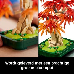 LEGO Botanicals 10348 Bonsai di acero rosso giapponese