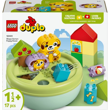 LEGO DUPLO 10441 Smista-forme: casetta del cucciolo