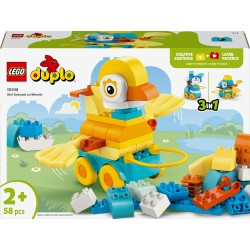 LEGO DUPLO 10448 Animali su ruote 3 in 1