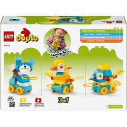 LEGO DUPLO 10448 Animali su ruote 3 in 1