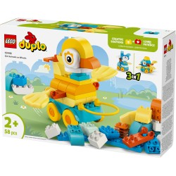 LEGO DUPLO 10448 Animali su ruote 3 in 1