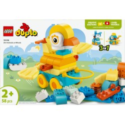 LEGO DUPLO 10448 Animali su ruote 3 in 1
