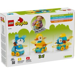LEGO DUPLO 10448 Animali su ruote 3 in 1