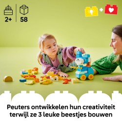 LEGO DUPLO 10448 Animali su ruote 3 in 1
