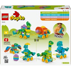 LEGO DUPLO 10451 Dinosauri su ruote 3 in 1