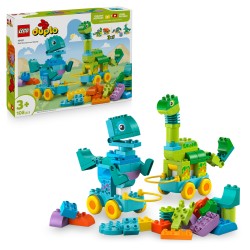 LEGO DUPLO 10451 Dinosauri su ruote 3 in 1