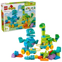 LEGO DUPLO 10451 Dinosauri su ruote 3 in 1