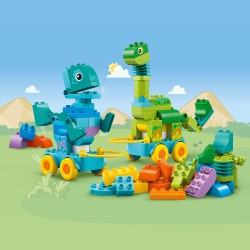 LEGO DUPLO 10451 Dinosauri su ruote 3 in 1