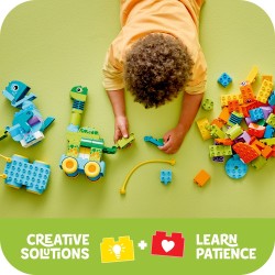 Dinos auf Rädern 3-in-1-Set
