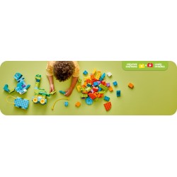 LEGO DUPLO 10451 Dinosauri su ruote 3 in 1