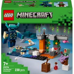 LEGO Minecraft 21274 L’incontro con il Sorvegliante