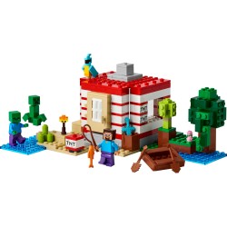 LEGO Minecraft 21275 Casa nella giungla esplosiva