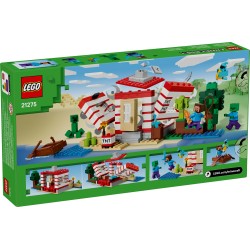 LEGO Minecraft 21275 Casa nella giungla esplosiva