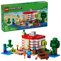 LEGO Minecraft 21275 Casa nella giungla esplosiva