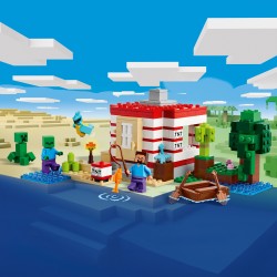 LEGO Minecraft 21275 Casa nella giungla esplosiva