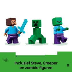 LEGO Minecraft 21275 Casa nella giungla esplosiva