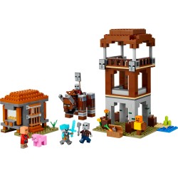LEGO Minecraft 21278 L’avamposto del saccheggiatore e predone
