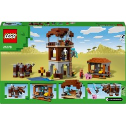 LEGO Minecraft 21278 L’avamposto del saccheggiatore e predone