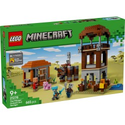 LEGO Minecraft 21278 L’avamposto del saccheggiatore e predone